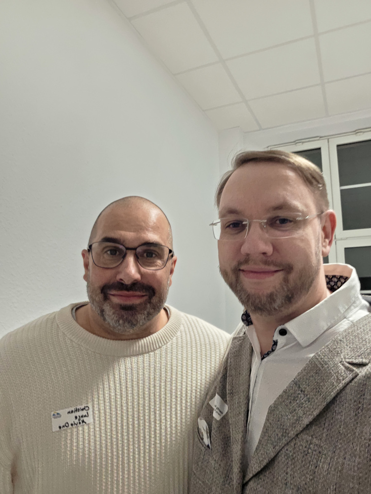 Hardy Kutzer mit Christian von MavieOne